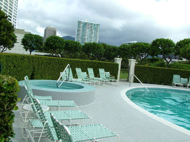 View of the Pool and Spa