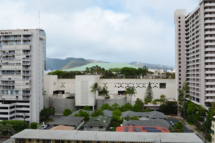 View to the Hawaii Convention Center