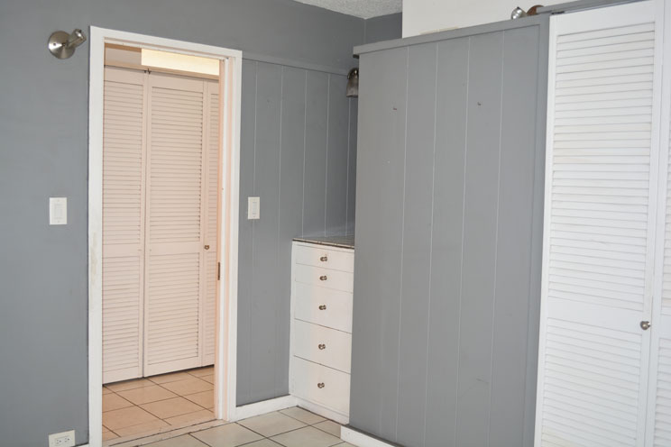 Master Bedroom with Door