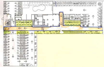 Parking Stalls Map