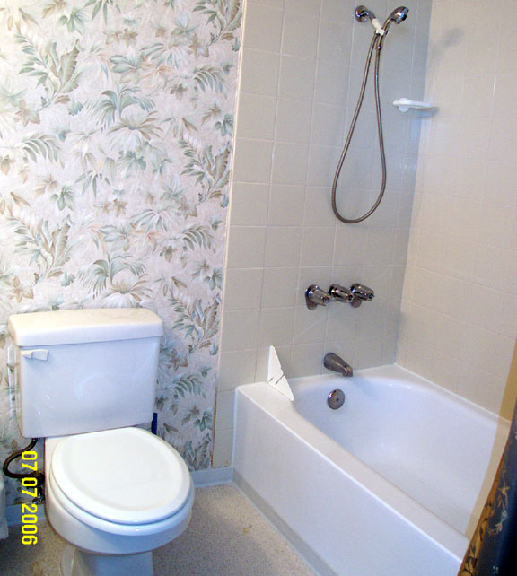 Bathroom, with Shower/Tub, and Washer/Dryer.