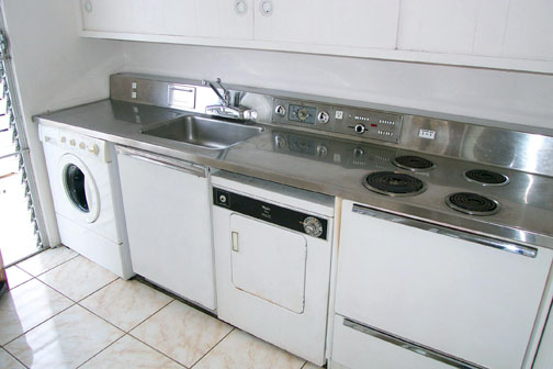 Kitchen Appliances and counter
