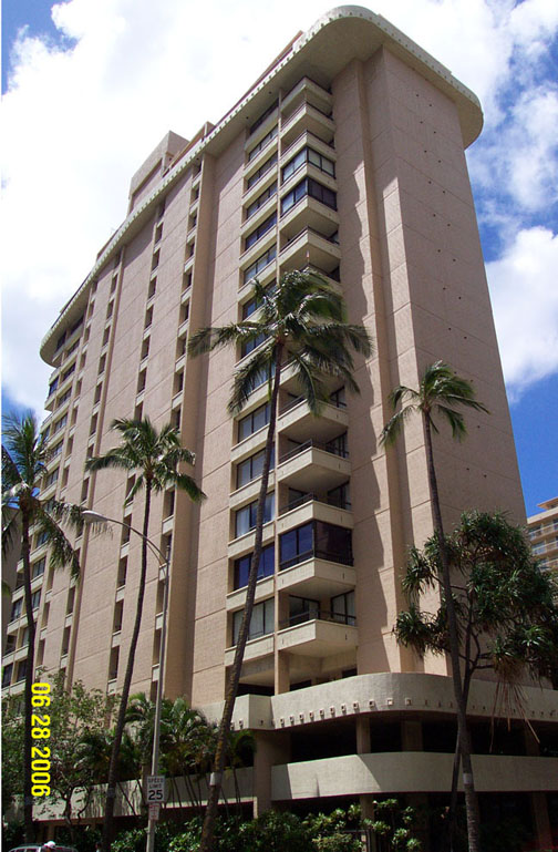 Aloha Towers Diamond Head Condo Building