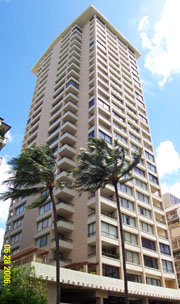 Aloha Towers, 430 Lewers Street, Honolulu, HI 96815 (EWA view)