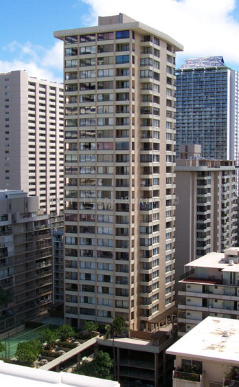 Aloha Towers, 430 Lewers Street, Honolulu, HI 96815 (Diamond Head view)