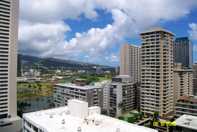 The view to the Mauka.