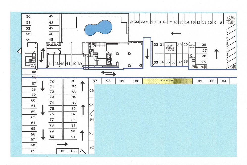 Parking Stalls Map/Plan