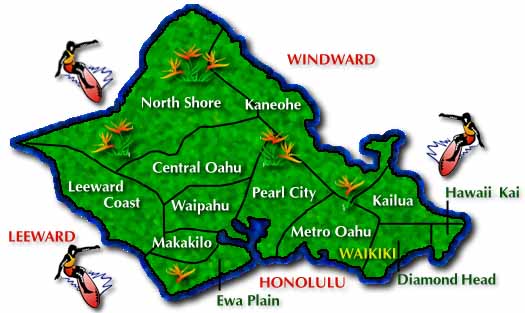 Oahu Map